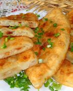 Постные чебуреки с картошкой