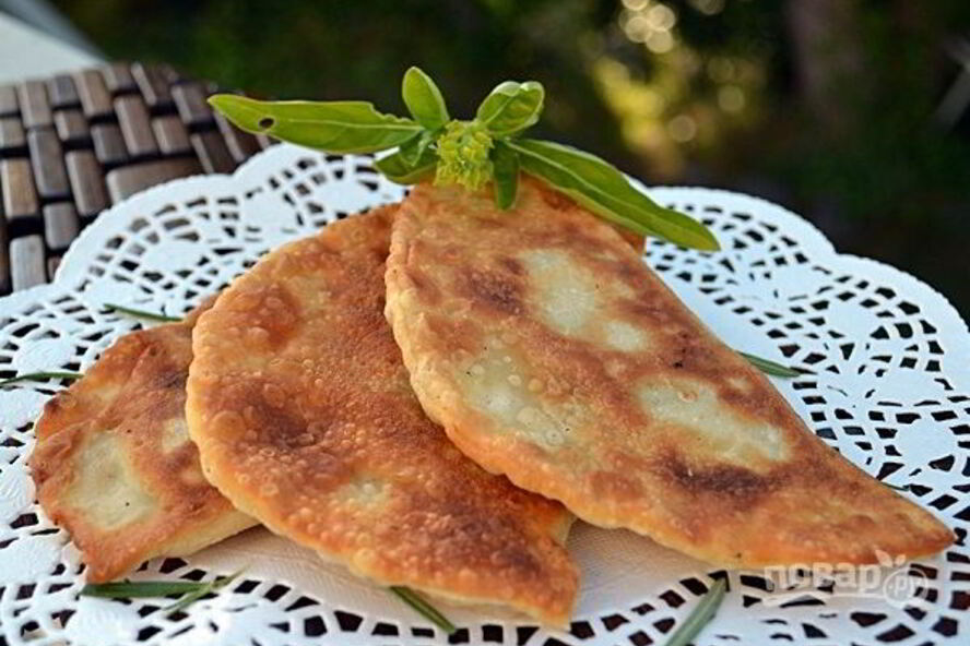 Рецепт сочных чебуреков