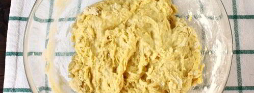 тесто для чебуреков на кефире. Шаг 6