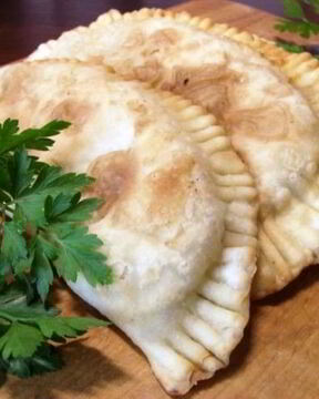 Заварное тесто для чебуреков