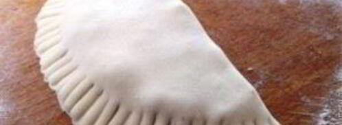 заварное тесто для чебуреков. Шаг 4