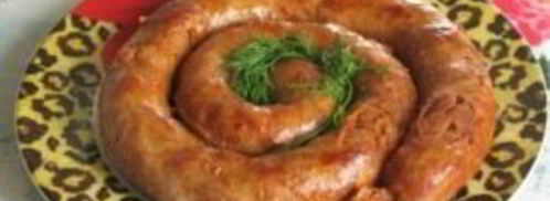 домашняя колбаса в кишках. Шаг 9