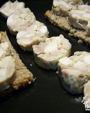 Домашняя куриная колбаса