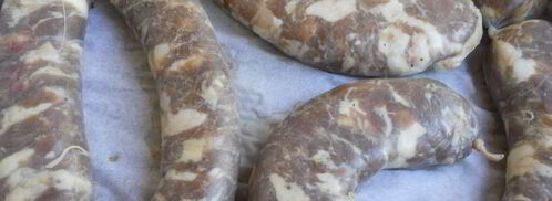 домашняя сыровяленая колбаса. Шаг 8