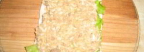 фаршированные крабовые палочки. Шаг 5