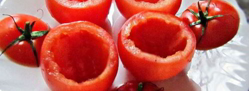 фаршированные помидоры вкусная парочка. Шаг 2