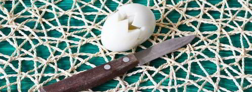 фаршированные яйца цыплята. Шаг 6