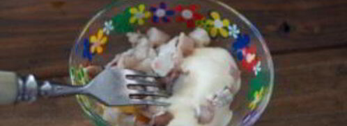 яйца, фаршированные сельдью. Шаг 2