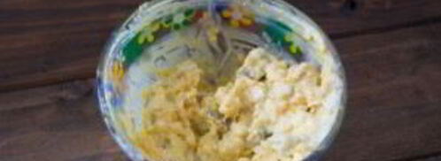 яйца, фаршированные сельдью. Шаг 3