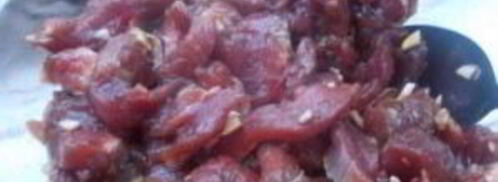 говядина, маринованная в соевом соусе. Шаг 3