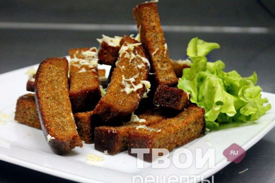 Рецепт чесночных гренков