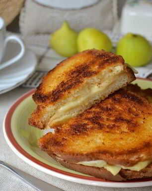 Гренки с сыром