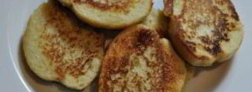 гренки с яйцом на сковороде. Шаг 4