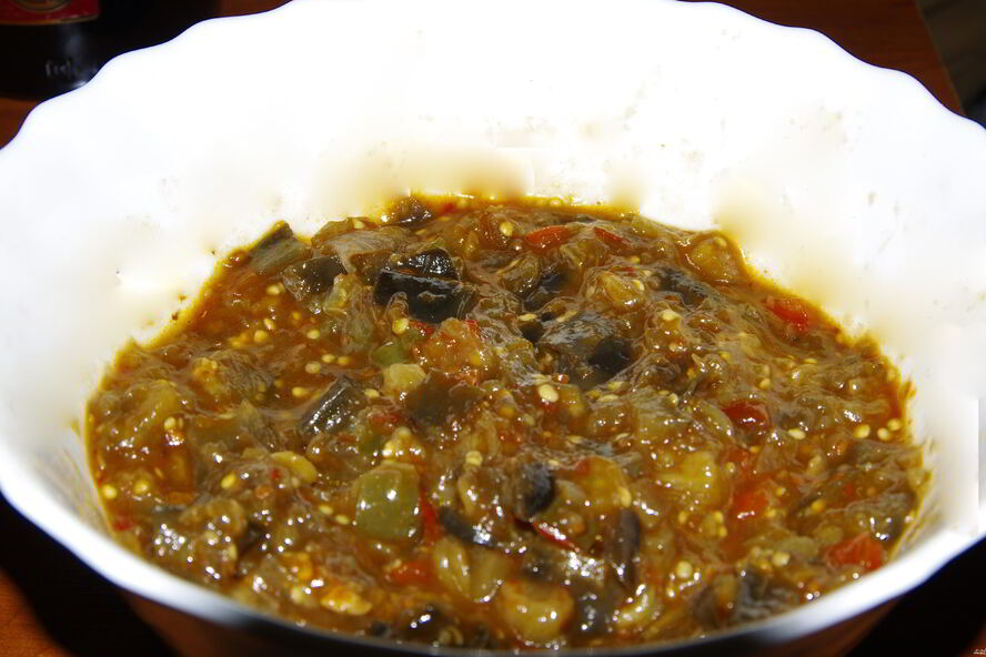 Рецепт баклажанной икры в мультиварке