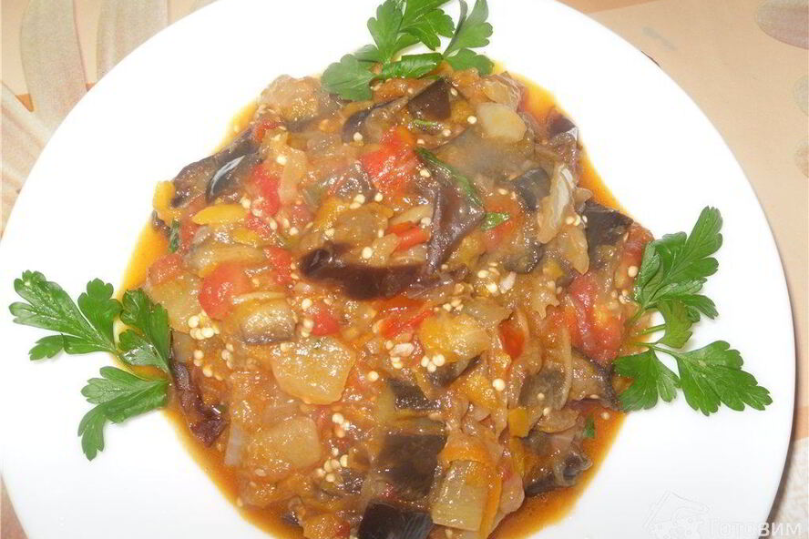 Рецепт икры баклажанной