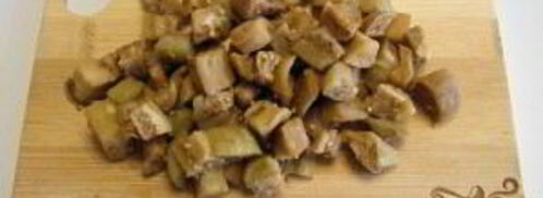 икра из баклажанов кусочками. Шаг 5