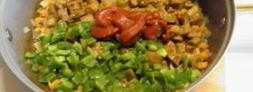 икра из баклажанов кусочками. Шаг 6