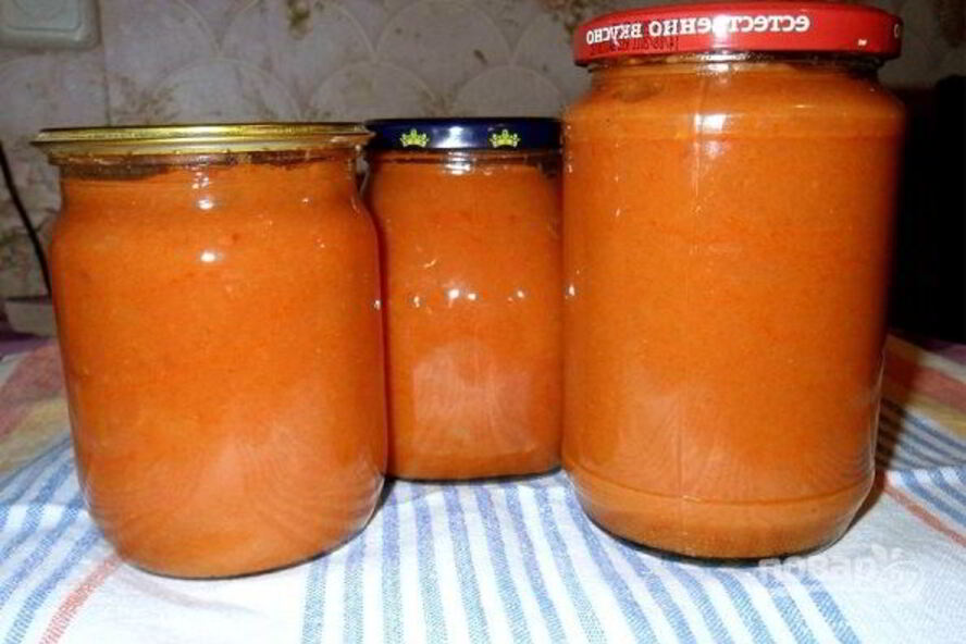 Рецепт икры из кабачков на зиму без стерилизации