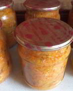 Икра кабачковая с овощами