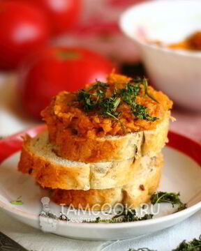 Кабачковая икра без томатной пасты