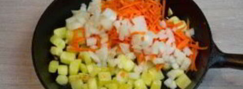 кабачковая икра из обжаренных кабачков. Шаг 4