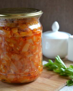 Кабачковая икра с болгарским перцем на зиму