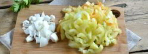 кабачковая икра с болгарским перцем на зиму. Шаг 2