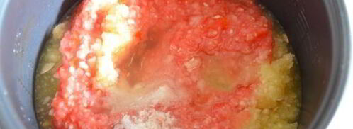 кабачковая икра с помидорами на зиму. Шаг 7