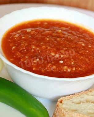 Острая кабачковая икра на зиму пальчики оближешь