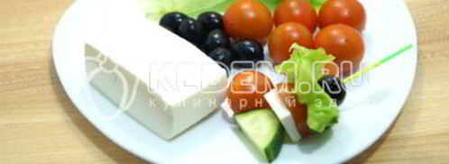 канапе греческое. Шаг 3