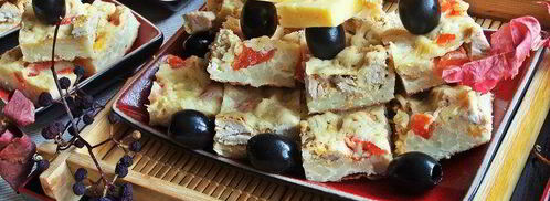 канапе из спагетти. Шаг 20