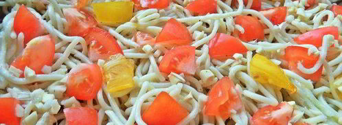 канапе из спагетти. Шаг 6