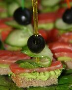 Канапе Лодочка