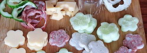 канапе праздничное ассорти. Шаг 6