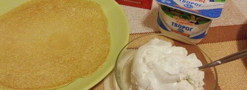 канапе с блинами и семгой. Шаг 2