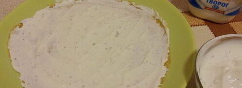 канапе с блинами и семгой. Шаг 3