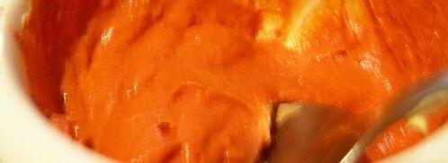 канапе с селедкой и томатным маслом. Шаг 4