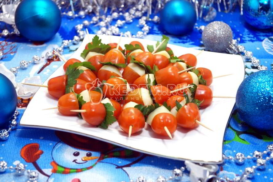 Рецепт канапе с сыром