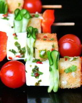 Сырные канапе