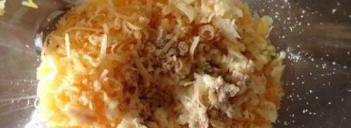 капустный наполеон с кремом из пармезана. Шаг 2