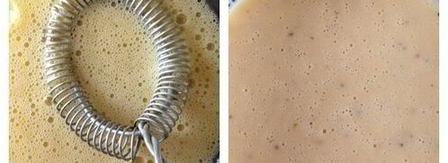 капустный наполеон с кремом из пармезана. Шаг 4