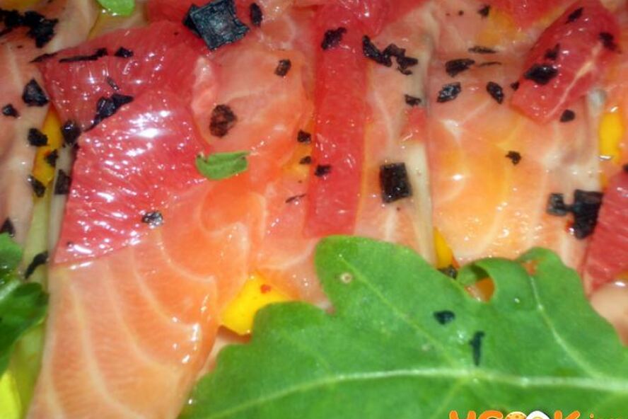 Рецепт карпачча из лосося