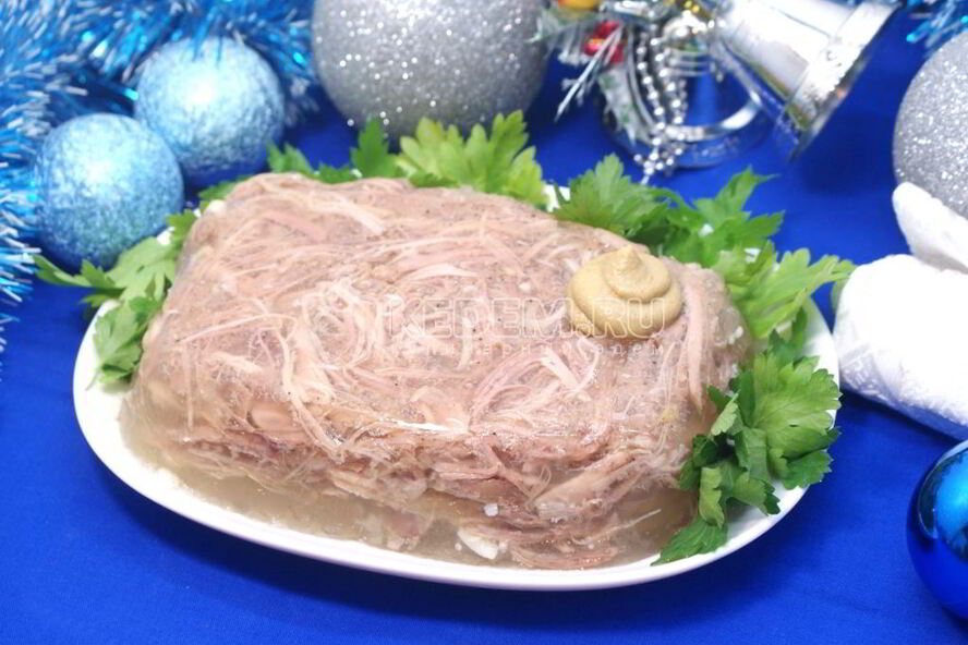 Рецепт холодца домашнего