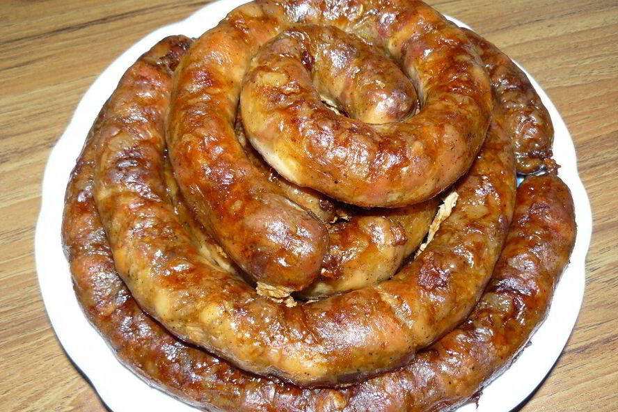 Рецепт колбасы из мяса