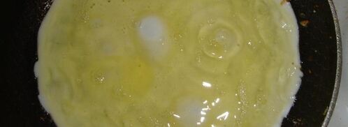 белковый омлет. Шаг 2