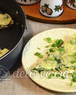 Диетический омлет в духовке