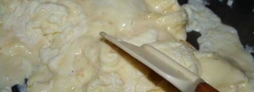 французский сливочный омлет. Шаг 7