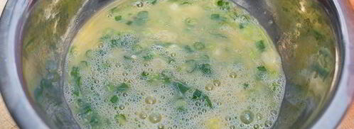 фриттата с лисичками на гриле. Шаг 7