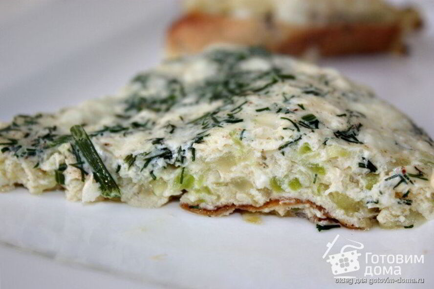 Рецепт фриттаты с цуккини и фетой