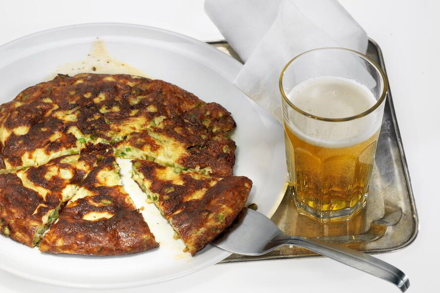 Рецепт фриттаты со спаржей